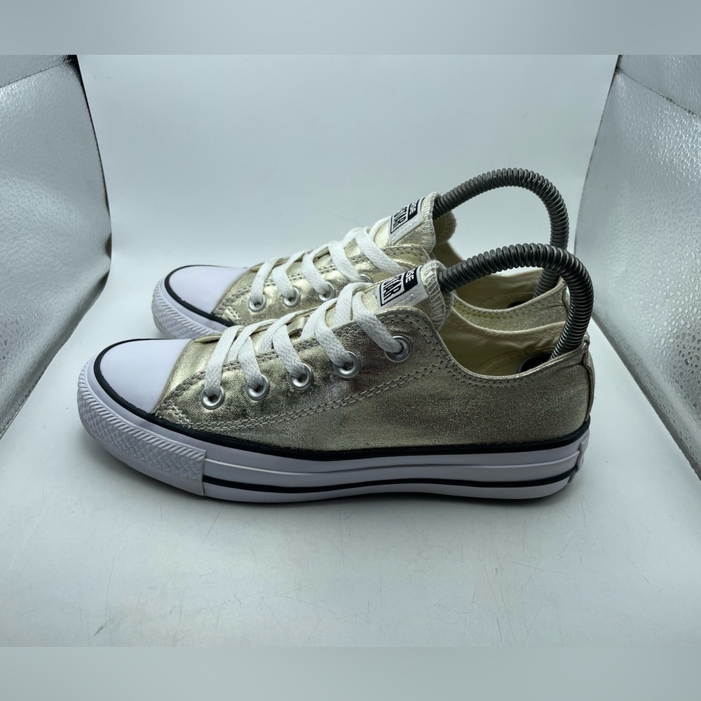 Converse All Star Metallic Gold Sneakers women’s size 5.5